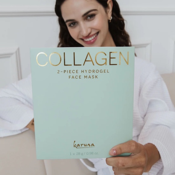 Karuna Skin Collagen Hydrogel two (2) Face Masks calms, boosts hydration +more - Picture 7 of 9